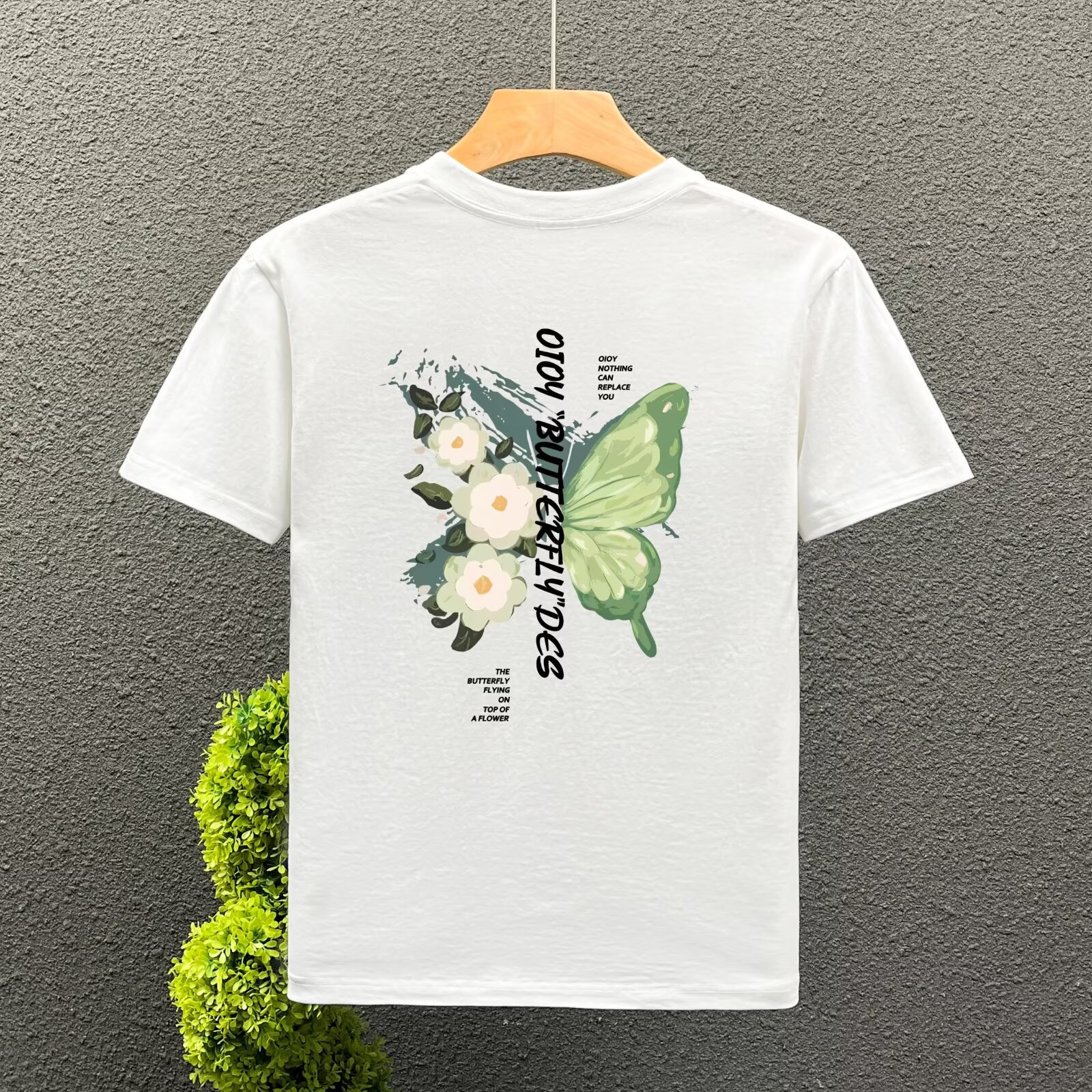 夏季韓版潮流短袖T恤 寬松休閑的港風魅力